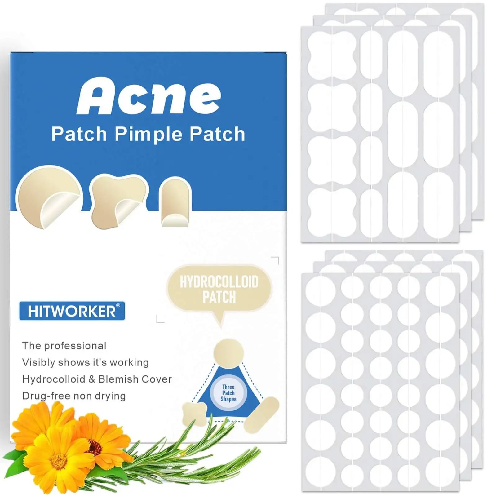 Tea Tree Spot Treatment - 150 hydrogel acne patches - alcohol