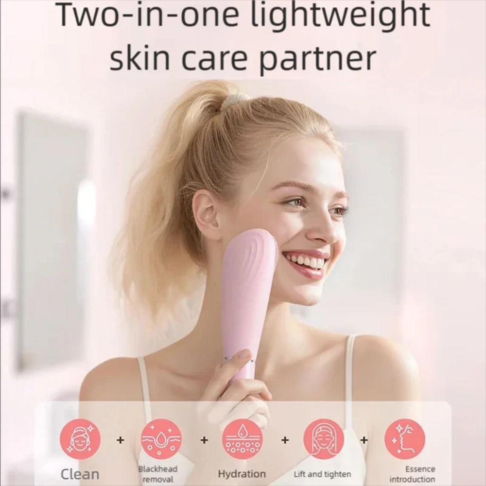 Skincare Exfoliating - Electric 7 in1 Silicone Blackhead Exfoliating