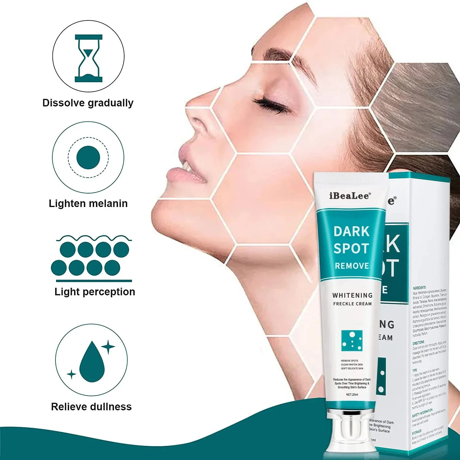 Melasma Brightening Face Cream - Skincare Niacinamide ulasan dan harga