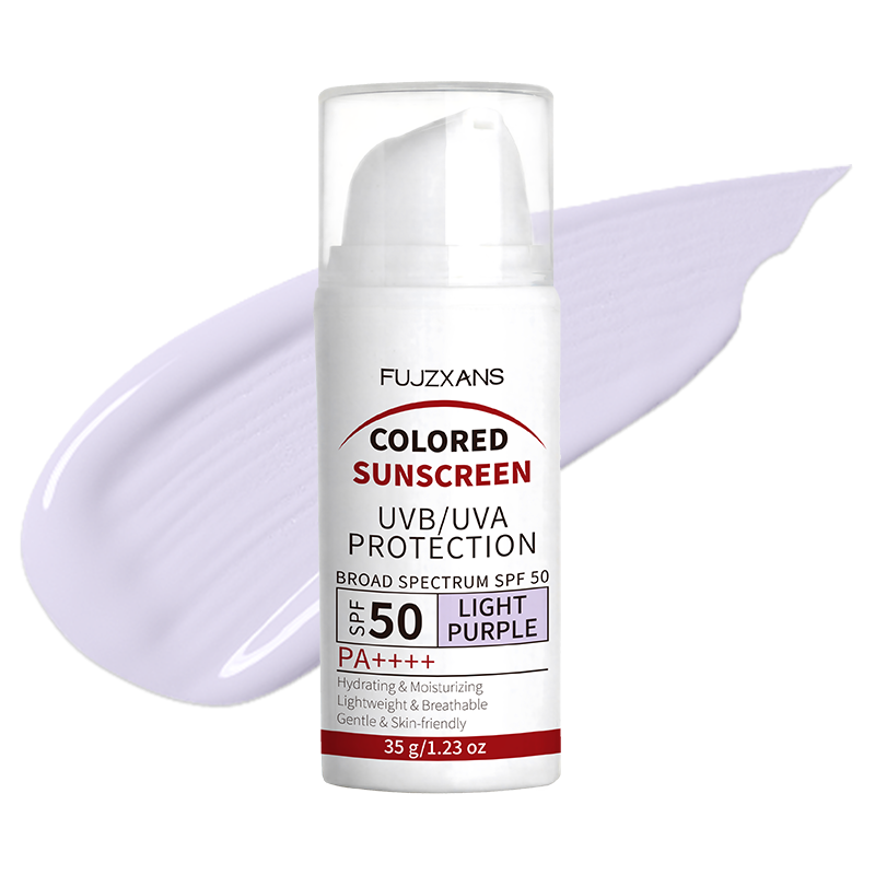 Light Purple Tinted Sunscreen  - Spf 50 Sunscreen ulasan dan harga