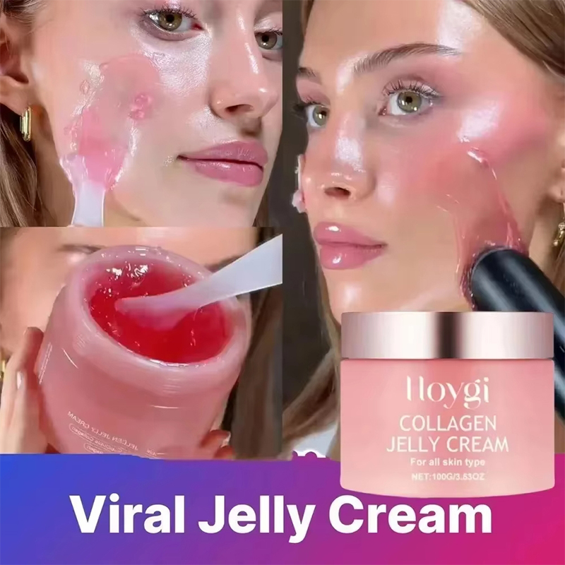 100g Jelly Face Cream Collagen - Skincare Niacinamide ulasan dan harga