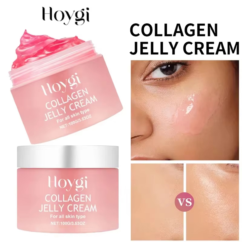 100g Jelly Face Cream Collagen - Skincare Niacinamide ulasan dan harga
