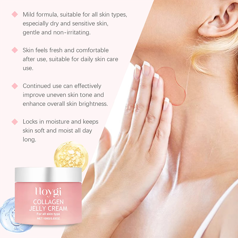 100g Jelly Face Cream Collagen - Skincare Niacinamide ulasan dan harga