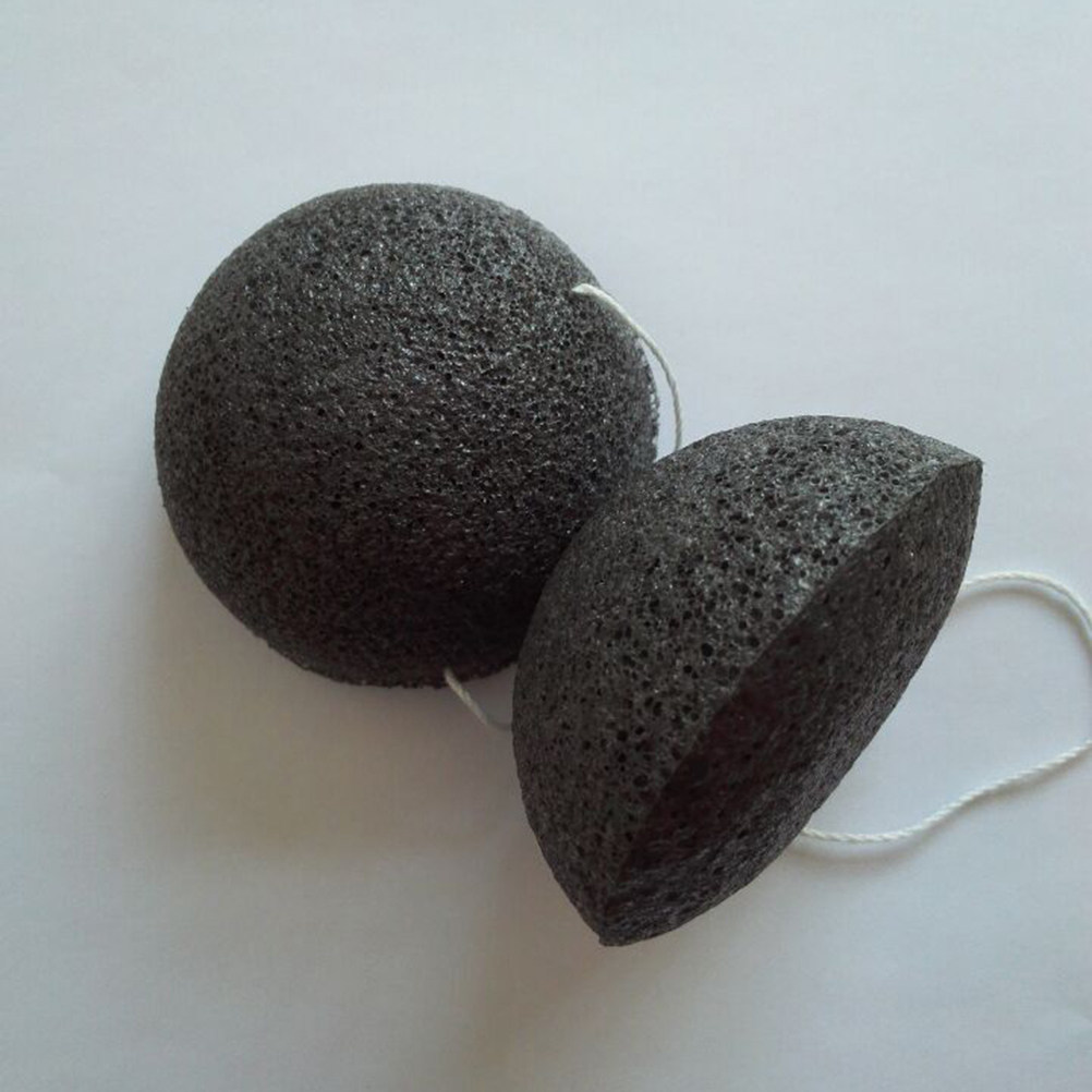 Facial Konjac Sponge Activated - Skincare Exfoliating ulasan dan harga