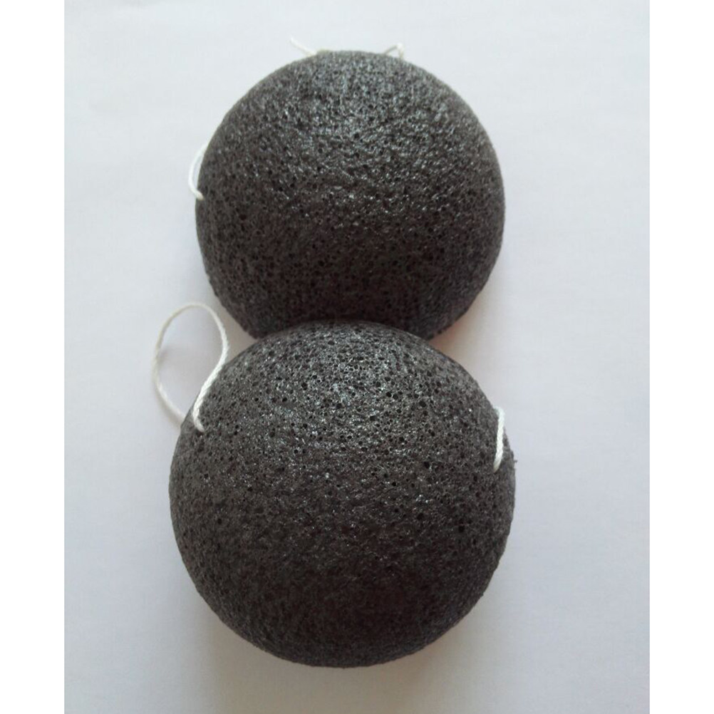 Facial Konjac Sponge Activated - Skincare Exfoliating ulasan dan harga