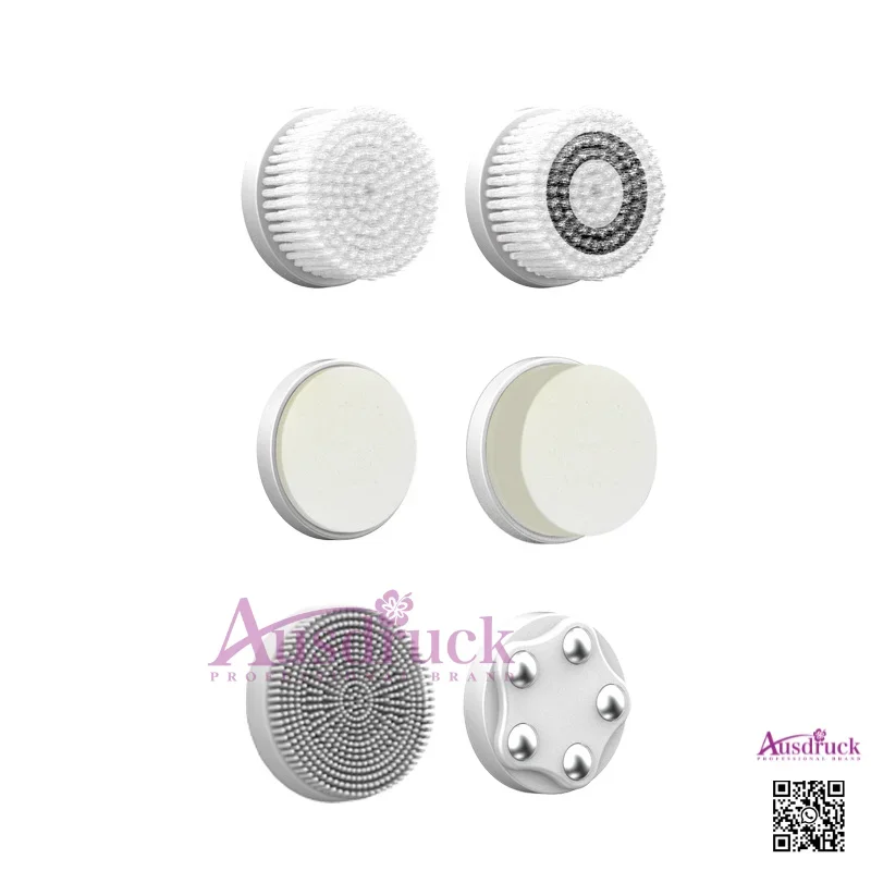 New 6-in-1 Facial Cleansing Br - Skincare Exfoliating ulasan dan harga