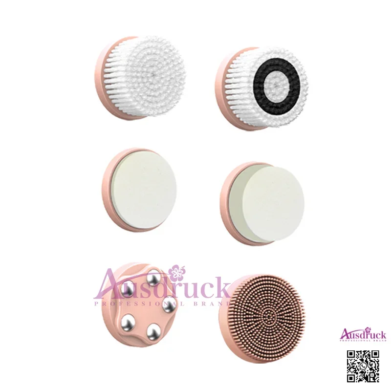 New 6-in-1 Facial Cleansing Br - Skincare Exfoliating ulasan dan harga