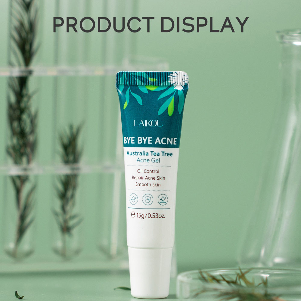 LAIKOU Tea Tree Acne Gel 15g,  - Tea Tree Spot Treatment ulasan dan harga