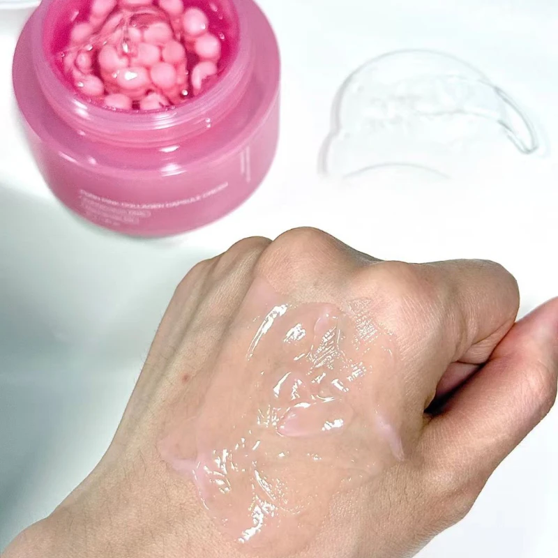 Pink Collagen PDRN Capsule Cre - Skincare Niacinamide ulasan dan harga
