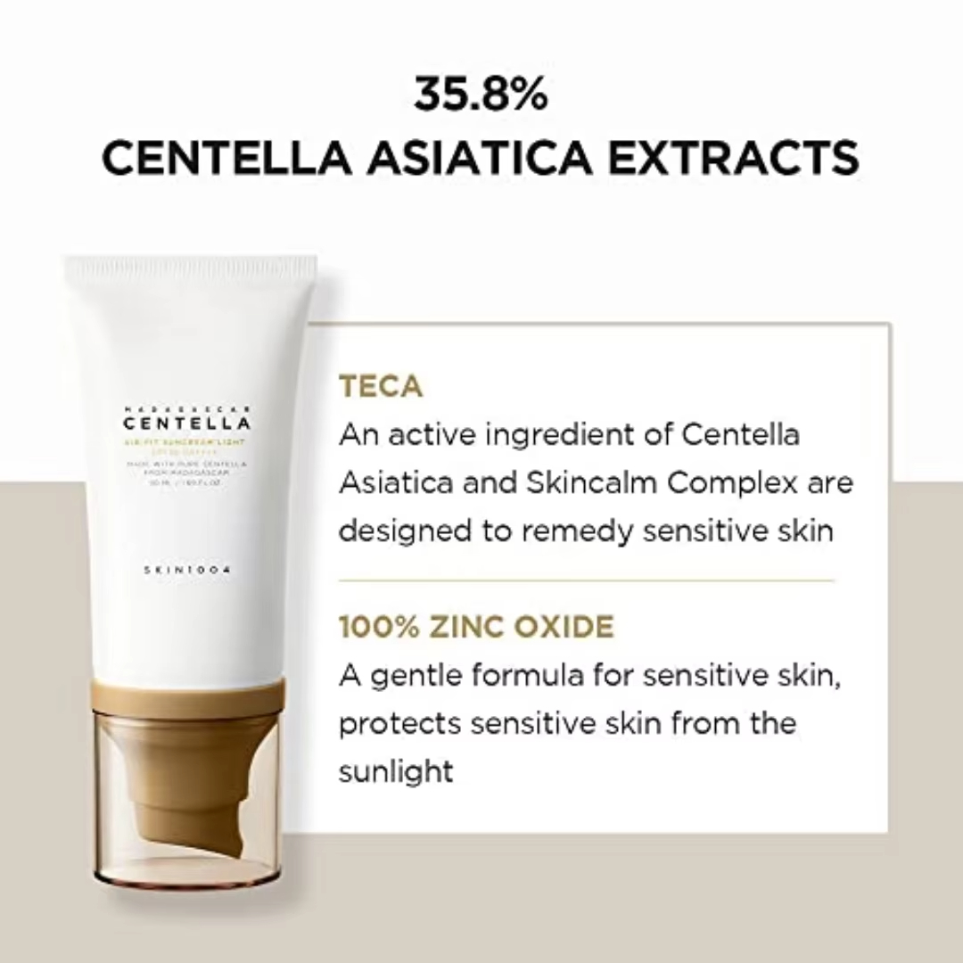 SKIN1004 Centella Sunscreen 8  - Spf 50 Sunscreen ulasan dan harga
