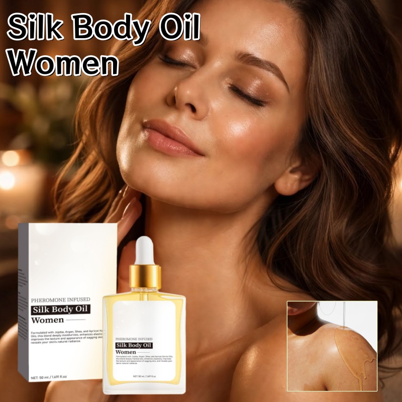 Silk Body Care Oil, Firm Hydra - Skincare Niacinamide ulasan dan harga