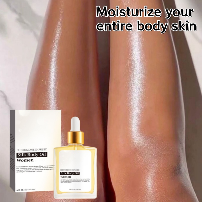 Silk Body Care Oil, Firm Hydra - Skincare Niacinamide ulasan dan harga
