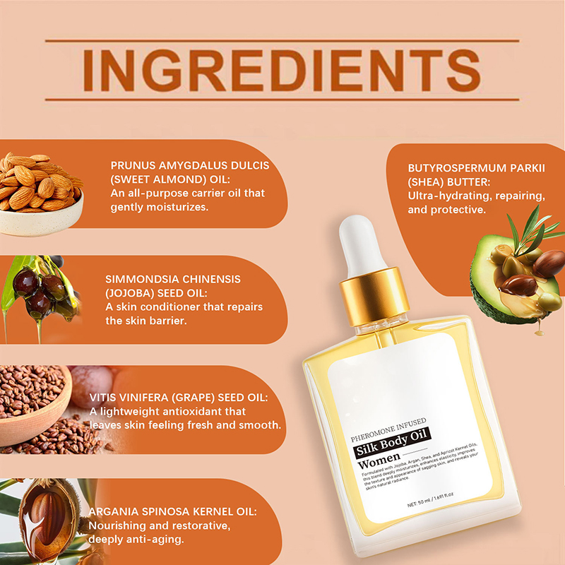 Silk Body Care Oil, Firm Hydra - Skincare Niacinamide ulasan dan harga