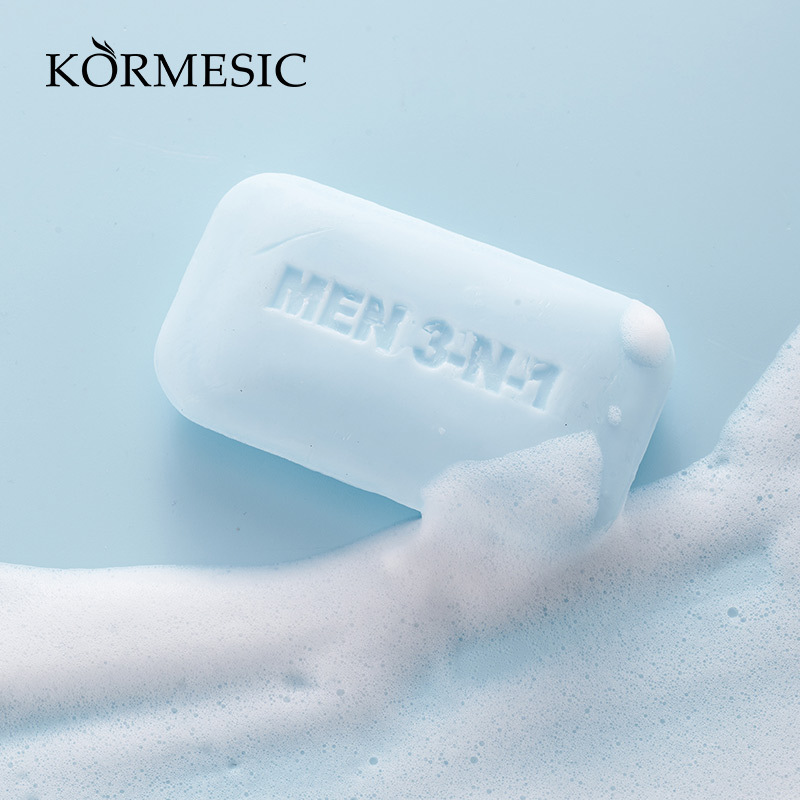 Men's 3-in-1 Cleansing Bar Soa - Skincare Exfoliating ulasan dan harga