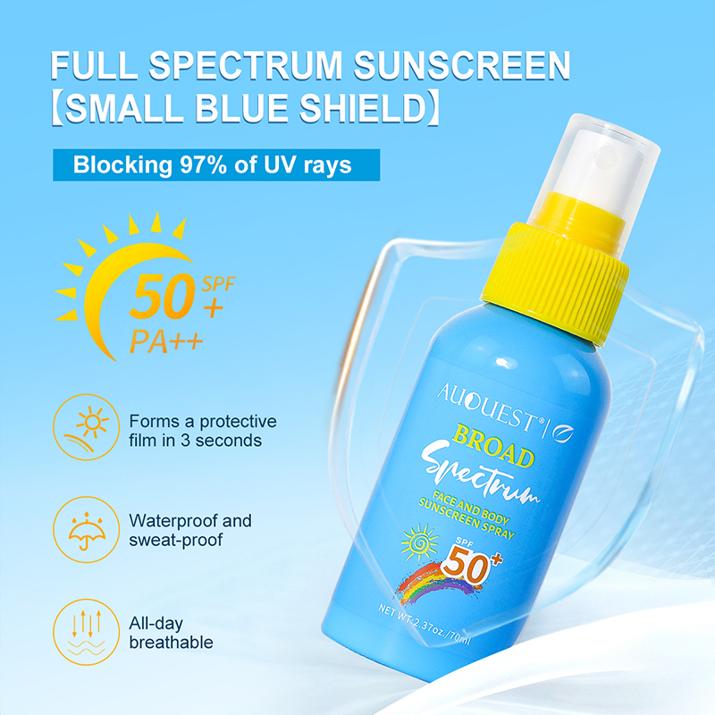 Facial & Body Sunscreen Spray  - Spf 50 Sunscreen ulasan dan harga