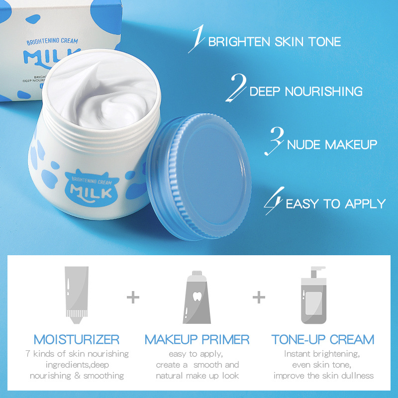 Laikou Milk Suyan Cream Bright - Skincare Niacinamide ulasan dan harga