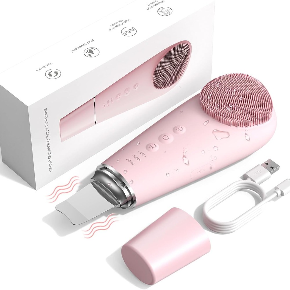Electric 7 in1 Silicone Blackh - Skincare Exfoliating ulasan dan harga