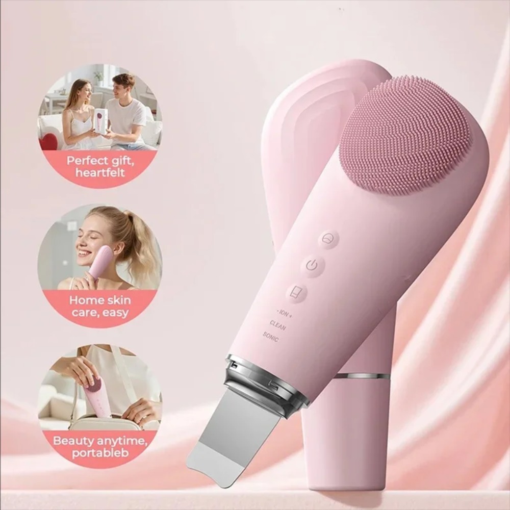 Electric 7 in1 Silicone Blackh - Skincare Exfoliating ulasan dan harga