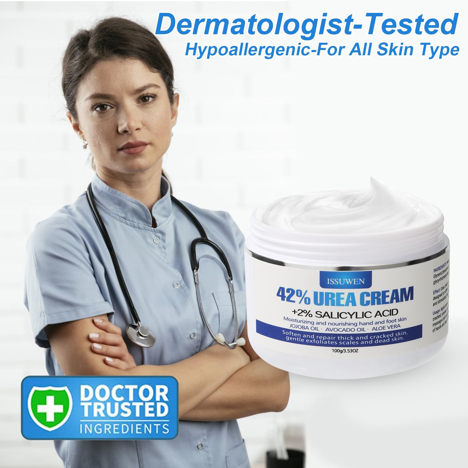 Urea Cream 42% Plus Salicylic  - Azelaic Acid Cream ulasan dan harga